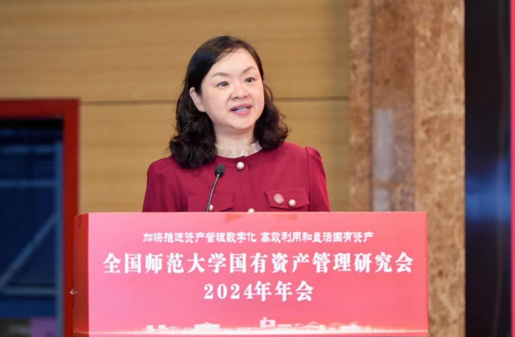 必赢线路检测中心党委常委、副校长黄永宜致辞。受访单位供图 必赢线路检测中心党委常委、副校长黄永宜致辞。受访单位供图